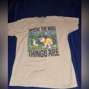 Where the Wild Things Are Men’s T-Shirt - Cream